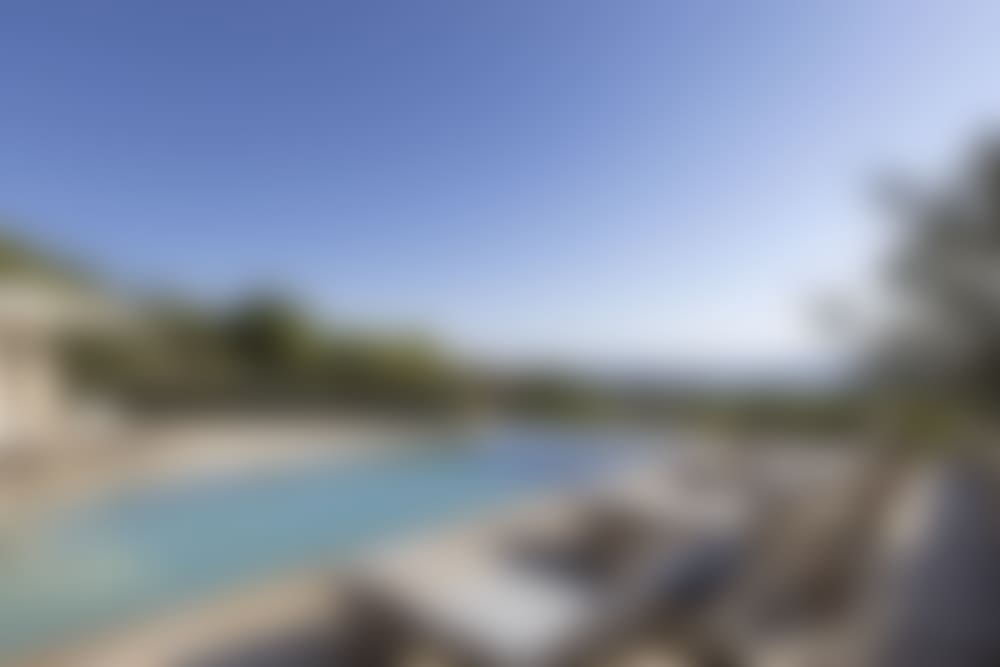 Spellbinding views out to sea from Villa Marlina's zero-edge pool.